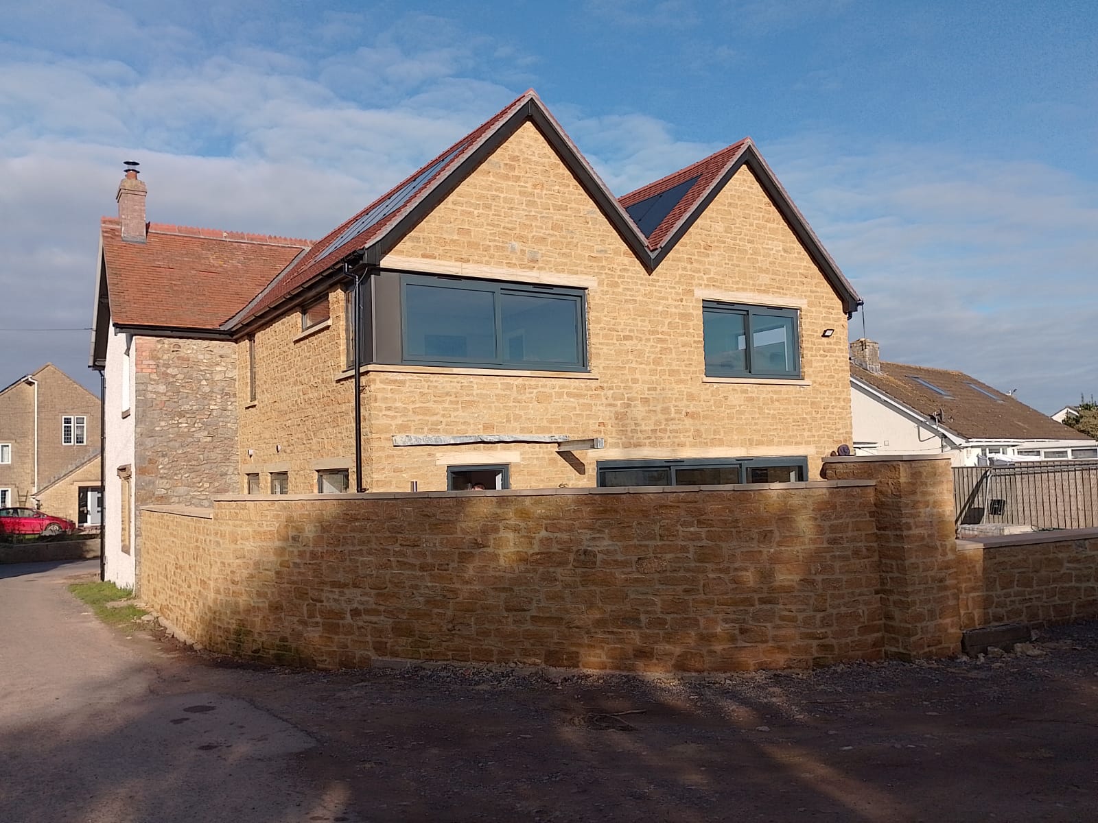 Two storey extension, Broadway, Ilminster